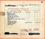 Just Roll Tape April 26 1968